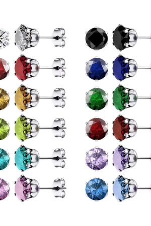 Colorful Butterfly Stud Earrings - Trendy Light Luxury Ear Accessories for 2025, High-End Niche Jewelry