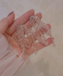 Colorful Handmade Beaded Bowknot Earrings for Women - Trendy Long Vacation Jewelry, 2025 Fashion Statement