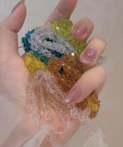 Colorful Handmade Beaded Bowknot Earrings for Women - Trendy Long Vacation Jewelry, 2025 Fashion Statement