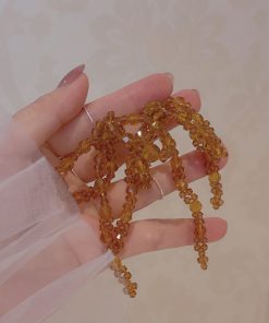 Colorful Handmade Beaded Bowknot Earrings for Women - Trendy Long Vacation Jewelry, 2025 Fashion Statement