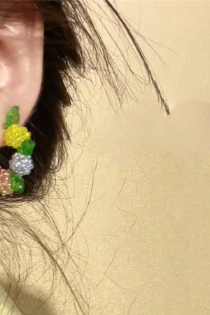 Colorful Raspberry Stud Earrings for Women - Trendy 2025 Ear Accessories, Sweet Personality Jewelry, Ins Style