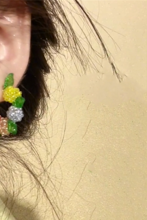 Colorful Raspberry Stud Earrings for Women - Trendy 2025 Ear Accessories, Sweet Personality Jewelry, Ins Style