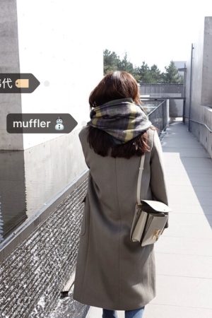 Colorful Tassel Scarf - Beautifully Patterned Korean Style Accessory for Chic Looks