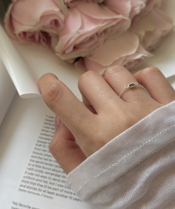 Colorful Zirconia Adjustable Stacking Ring for Women, Minimalist Niche Design, Trendy Dopamine Style Jewelry, New Model