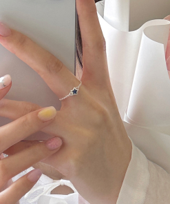 Colorful Zirconia Adjustable Stacking Ring for Women, Minimalist Niche Design, Trendy Dopamine Style Jewelry, New Model