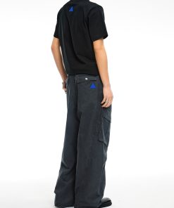 Commuter Six-Pocket Work Pants in Brown Gray - Versatile, Functional Design for Urban Style