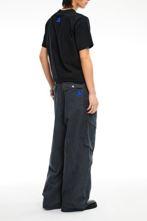 Commuter Six-Pocket Work Pants in Brown Gray - Versatile, Functional Design for Urban Style