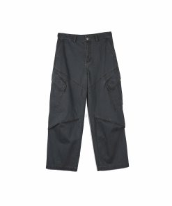 Commuter Six-Pocket Work Pants in Brown Gray - Versatile, Functional Design for Urban Style