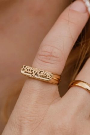 Cool Clothes Ideas, Retro Mode - Baby Girl Ring