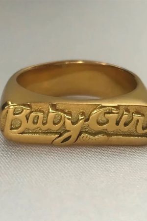 Cool Clothes Ideas, Retro Mode - Baby Girl Ring