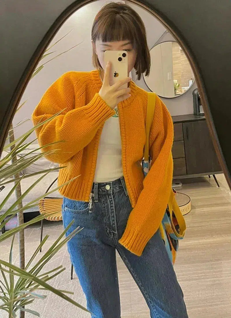 Cool Clothes Ideas, Simple Clothing Ideas - Indie Zip Up Knitted Cardigan Cool Clothes Ideas, Simple Clothing Ideas - Indie Zip Up Knitted Cardigan