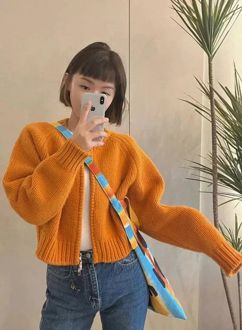 Cool Clothes Ideas, Simple Clothing Ideas - Indie Zip Up Knitted Cardigan Cool Clothes Ideas, Simple Clothing Ideas - Indie Zip Up Knitted Cardigan