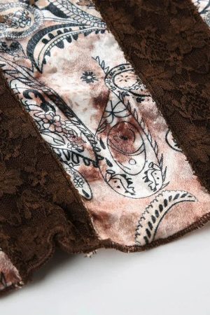 Cool Girl Drawing, Art Girls - Vintage Bohemian Lace Top