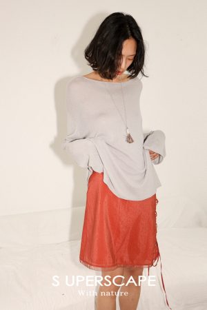 Cool Relaxed Loose Edge Hollow Mulberry Silk Lyocell Sweater - Lightweight Knitted Air Conditioning Sweater for Effortless Style