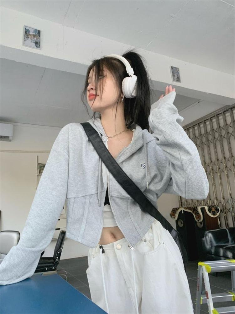 Coquette Lookbook, Coquette Outfits With Pants - Soft Girl Cropped Hoodie Coquette Lookbook, Coquette Outfits With Pants - Soft Girl Cropped Hoodie