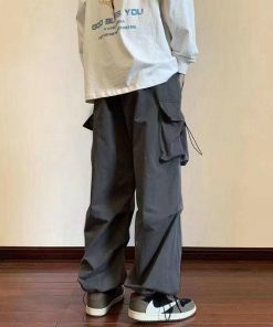 Coquette Outfit School, Coquette Pants Outfit - Drawstring Cargo Pants