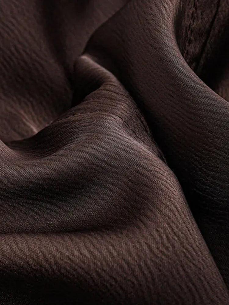 Cotswolds Outfit, Streetstyle Outfit - Satin Lace Up Corset Top Cotswolds Outfit, Streetstyle Outfit - Satin Lace Up Corset Top