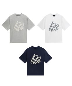 Cotton Short Sleeve Letter Print T-shirt for Spring Summer - Lightweight Five-Point Sleeve Top, Casual Fashion Essential