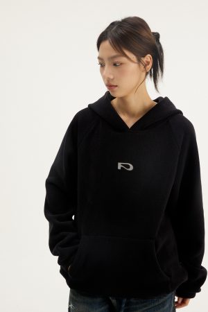 Couples Fleece Hooded Jacket, Casual Spring Autumn Sportswear, Korean Style Streetwear, Unisex Pullover Hoodie