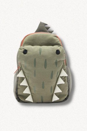Cozy College Class Outfits, Cute Outfits For Rectangle Body Shape - Crocodile Mini Backpack