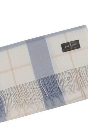 Cozy Dark Plaid Scarf with Forest-Inspired Vibes | Korean Style Fashion Accessory