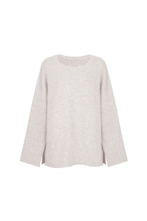 Cozy Knit Two-Piece Relaxation Set for Women - High-End Cashmere-Like Round Neck in Two Colors, Perfect for Casual Chic Style