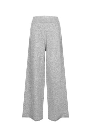 Cozy Knit Two-Piece Relaxation Set for Women - High-End Cashmere-Like Round Neck in Two Colors, Perfect for Casual Chic Style