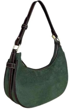 Crescent-Shaped Crossbody Bag for Women - Versatile High-End Underarm Tote for Spring/Summer 2025 Fashion