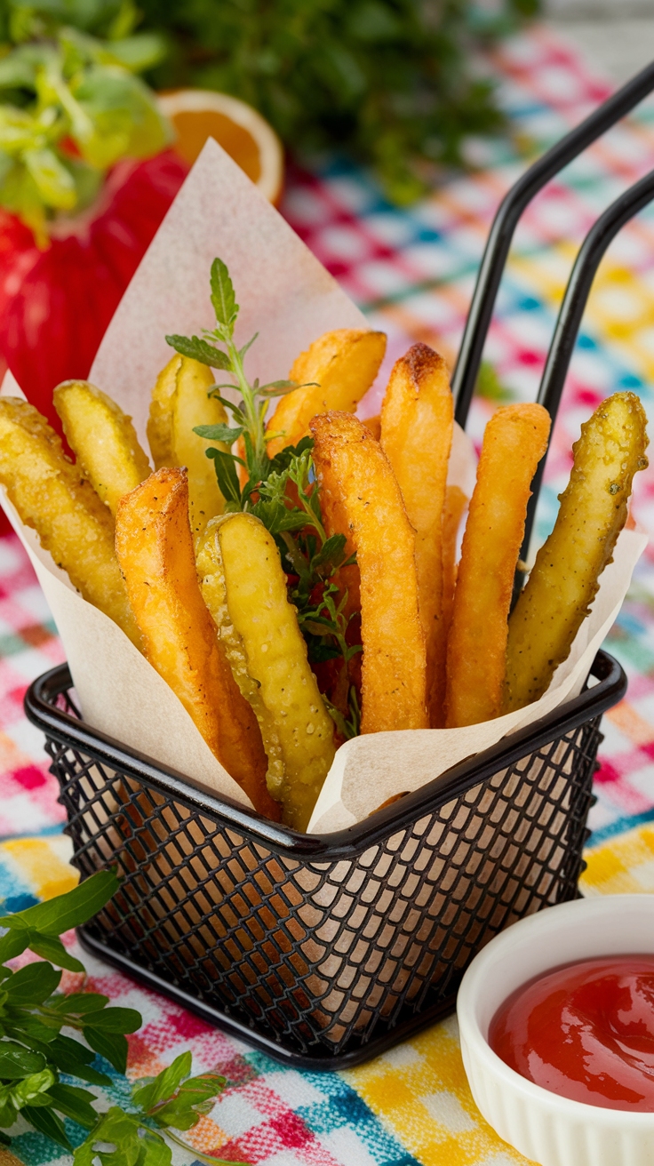 Crispy Pickle Fries: A Delicious Snack Recipe to Try outfit idea