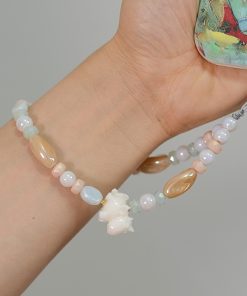 Crystal Pegasus Phone Pendant - Universal Phone Chain Strap, Short High-End Accessory for Women, Sweet Ins Style