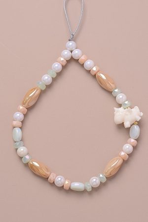Crystal Pegasus Phone Pendant - Universal Phone Chain Strap, Short High-End Accessory for Women, Sweet Ins Style