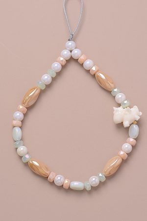 Crystal Pegasus Phone Pendant - Universal Phone Chain Strap, Short High-End Accessory for Women, Sweet Ins Style