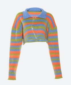 Cute Autumn Dress Outfits, Black Clothes Fashion Woman - Cropped Cardigan