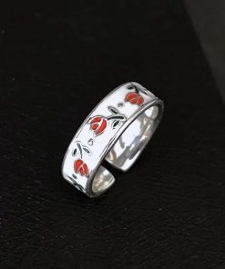 Cute Autumn Dress Outfits, cute pink lolita fashion - Tulip Ring