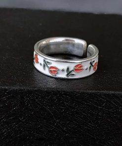 Cute Autumn Dress Outfits, cute pink lolita fashion - Tulip Ring