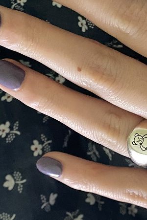 Cute Baby Bear Pattern 925 Silver Ring for Best Friends and Couples - Korean Style Jewelry, Adorable Friendship Gift