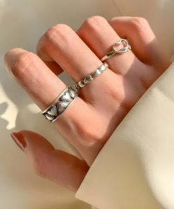 Cute Dress Outfits, Casual Preppy Outfits - Hearts Band Ring