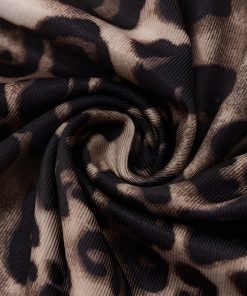 Cute Modest Outfits, Street Style Outfits Casual - Leopard Backless Mini Dress