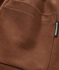 Cute Outfits Downtown Girl, Knitwear Style - Drawstring Waist Oversize Sweatshort