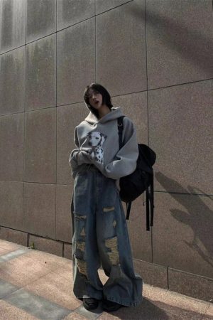 Dalmatian Print Hooded Fleece Jacket for Women, Loose Fit Heavyweight Sweatshirt, Casual Lazy Style, Trendy Celebrity Look