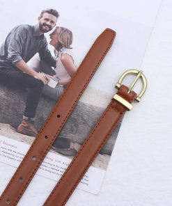 Dark Feminine Aesthetic Casual, Girl Dressing Style - Skinny Belt