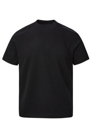 Deconstructed American Heavyweight Boxy Short-Sleeve T-Shirt for Men and Women - Wrinkle-Resistant Solid Color Clean Fit Top