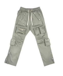 Deconstructed Tactical Multi-Pocket Drawstring Work Pants - Functional Micro-Stretch Loose Fit for Urban Style