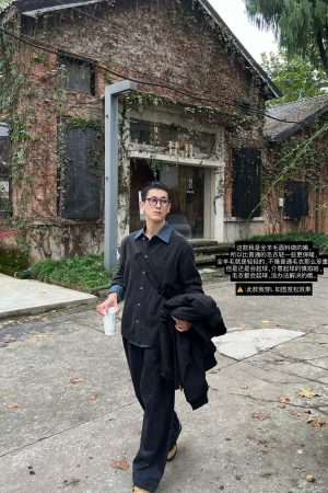Deep Gray Wool Knitted Cardigan Sweater - Korean Style Simple Casual Top for Autumn and Winter Fashion