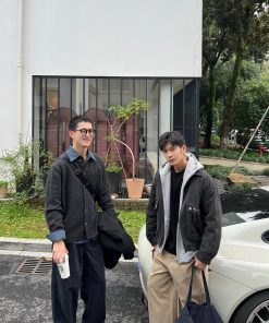 Deep Gray Wool Knitted Cardigan Sweater - Korean Style Simple Casual Top for Autumn and Winter Fashion