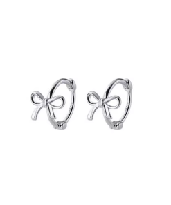 Delicate Butterfly Knot Earrings for Girls - Mini Sleep Ear Clips, Nurturing Ear Holes, Comfortable Ear Bone Studs