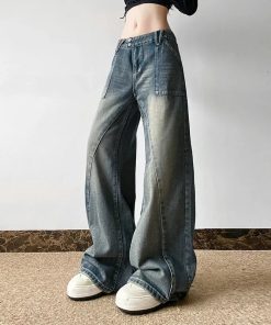 Different Types Of Pants For Women, Jeans And Denim - Y2K Baggy Jeans
