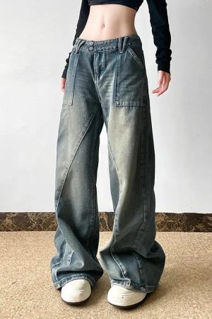 Different Types Of Pants For Women, Jeans And Denim - Y2K Baggy Jeans