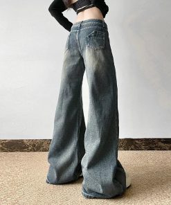 Different Types Of Pants For Women, Jeans And Denim - Y2K Baggy Jeans