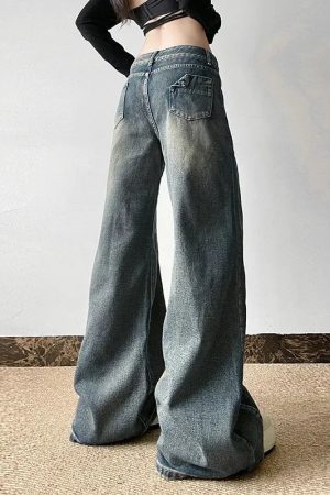 Different Types Of Pants For Women, Jeans And Denim - Y2K Baggy Jeans
